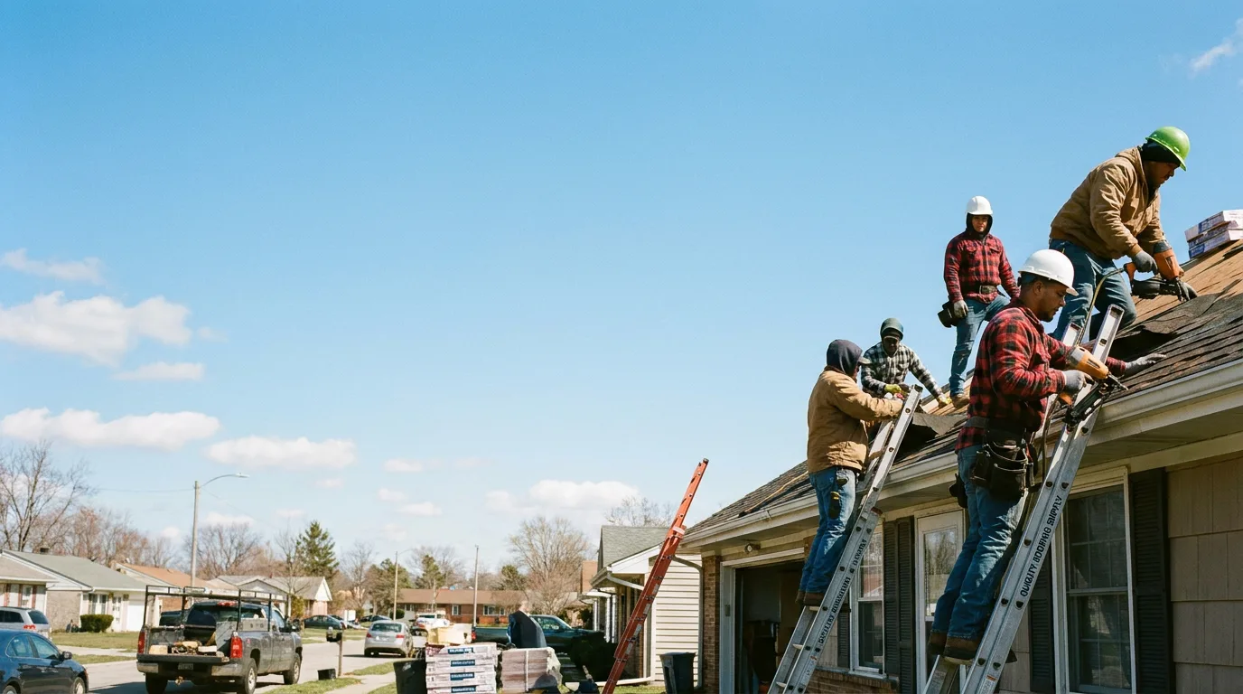 Roofing in Bluffton, IN near me